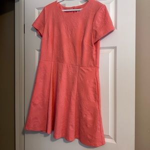 Coral Eliza J A-line Dress